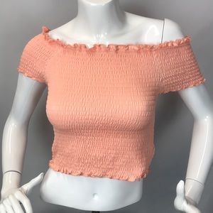 Vine and Valley Smoked Off Shoulder Tube Top